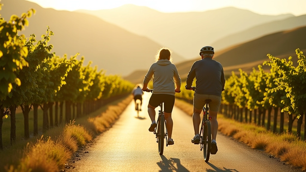 Kelowna Vineyard Loop cycling route